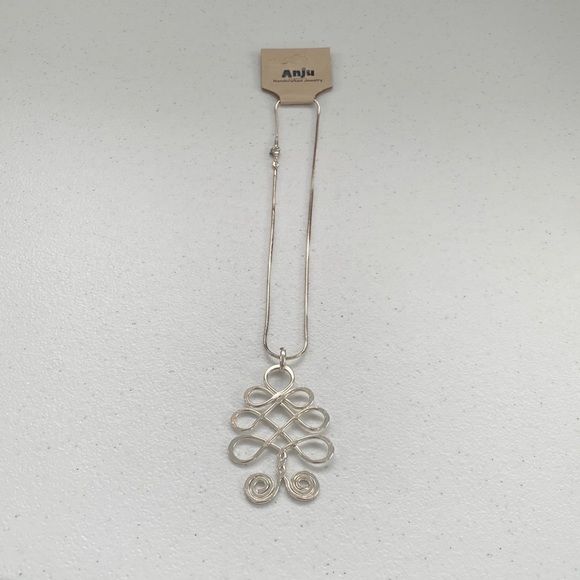 Anju Jewelry - Anju Handcrafted Sterling Silver Necklace